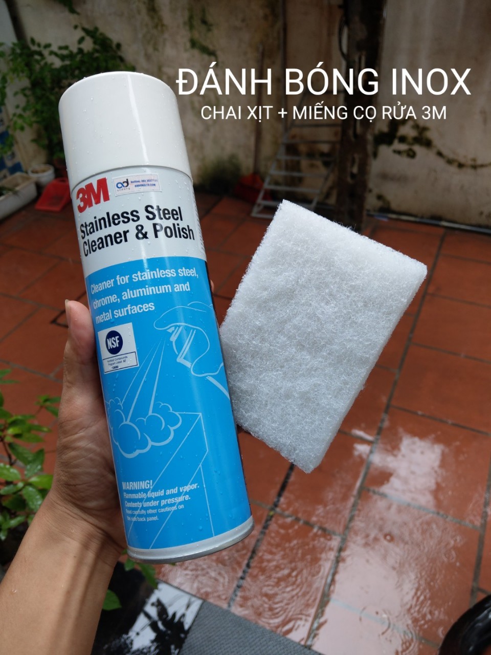 Đánh bóng inox 3M