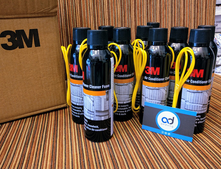 Chai Vệ Sinh Điều Hoà Ô tô 3M Air Conditioner Cleaner Foam